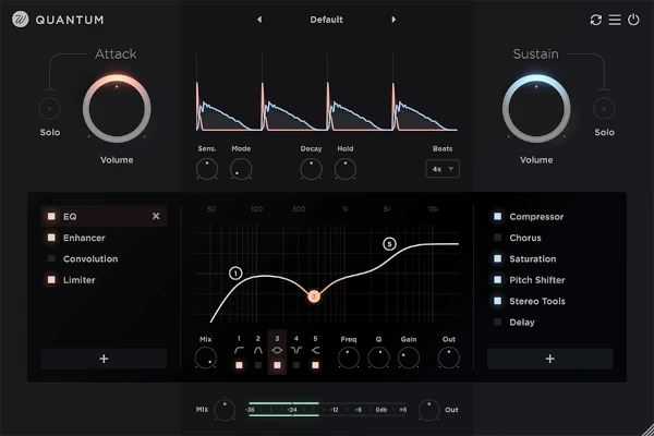 Wavesfactory Quantum plugin de transient shaping