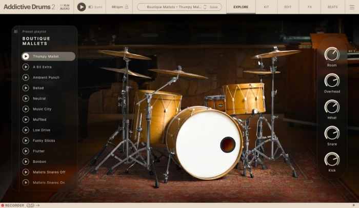 Addictive Drums 2 de XLN Audio, batería VST