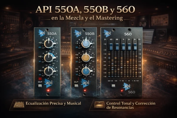 ecualizador api 550a api 550b api 560