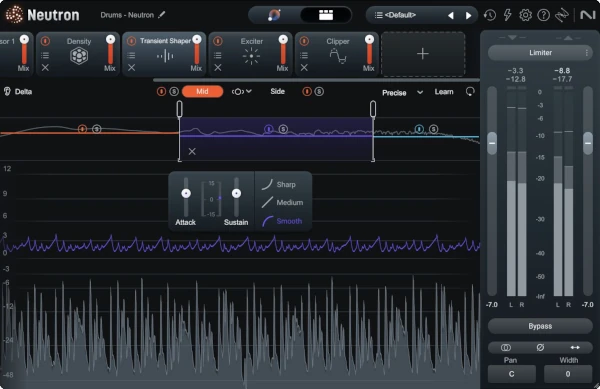 iZotope Neutron 5 Transient Shaper