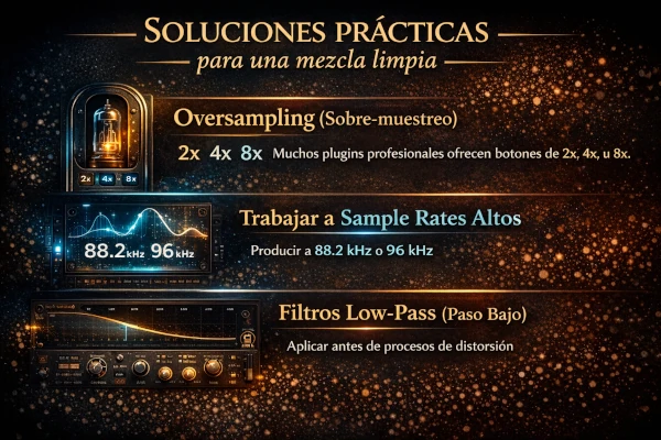 Soluciones al aliasing