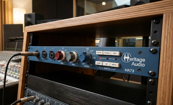Heritage Audio HA73 Elite, previo de micrófono