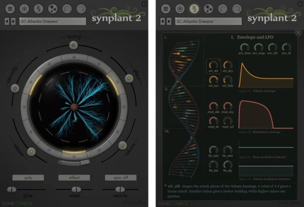 Sonic Charge Synplant 2, sintetizador de vanguardia