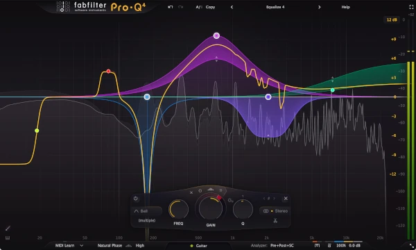 FabFilter Pro-Q 4, plugin de ecualización
