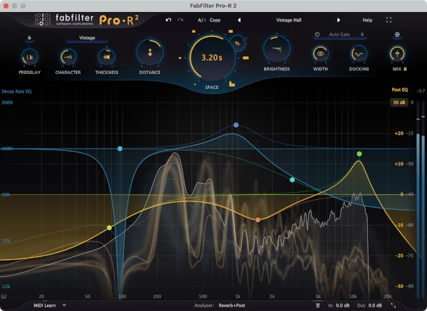 FabFilter Pro-R 2, plugin de reverb
