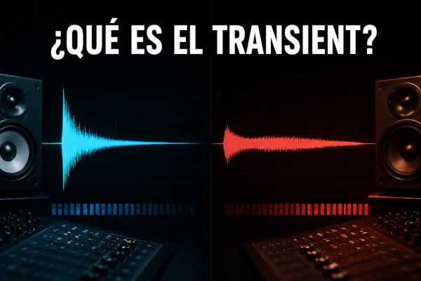 Qué es el transient en audio