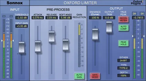 Sonnox Oxford Limiter V4