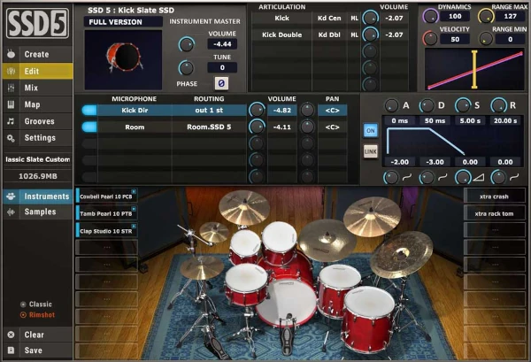 Steven Slate Drums 5.5, plugin de batería virtual