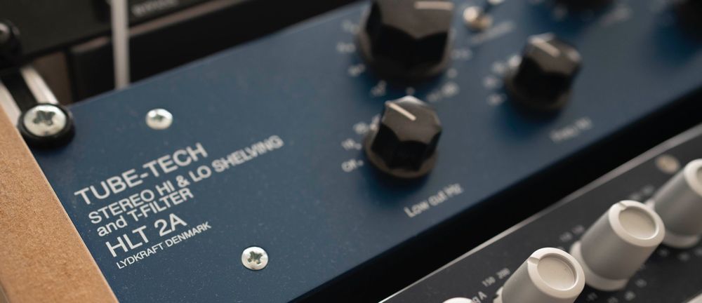 Ecualizador de válvulas para mezcla y mastering Tube Tech HLT 2A